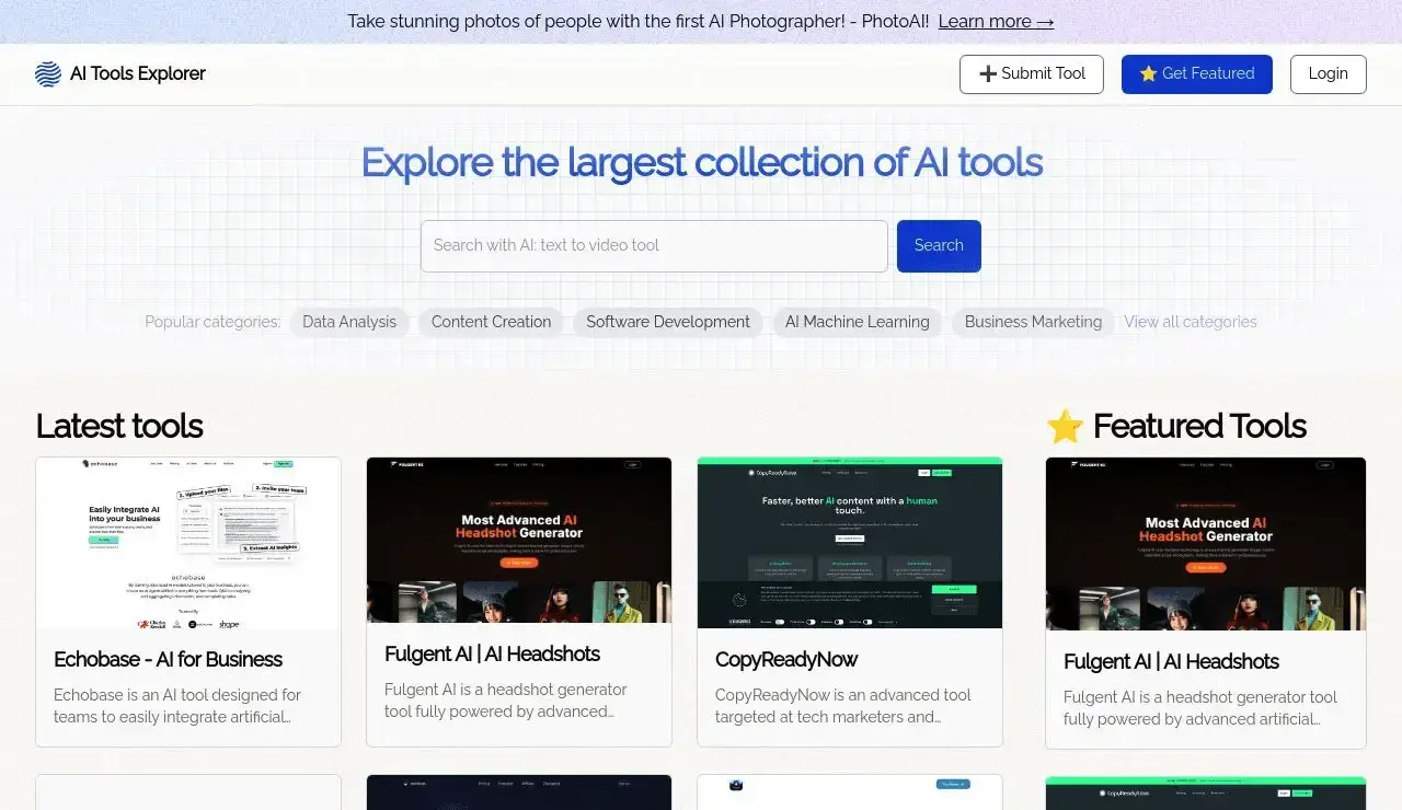AI Tools Directory | Discover and Compare Top AI Tools