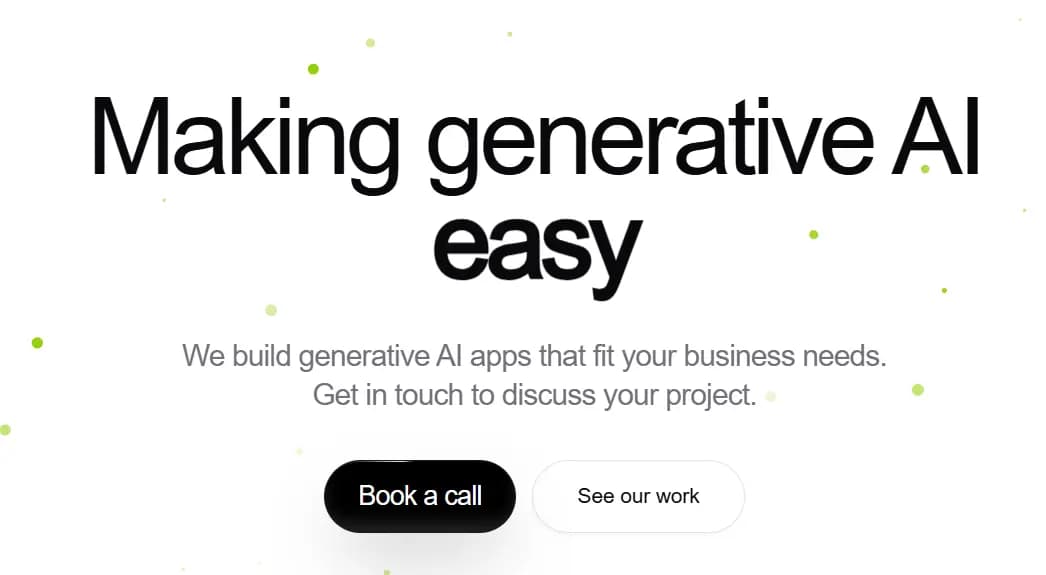 We build AI apps for clients.. and ourselves