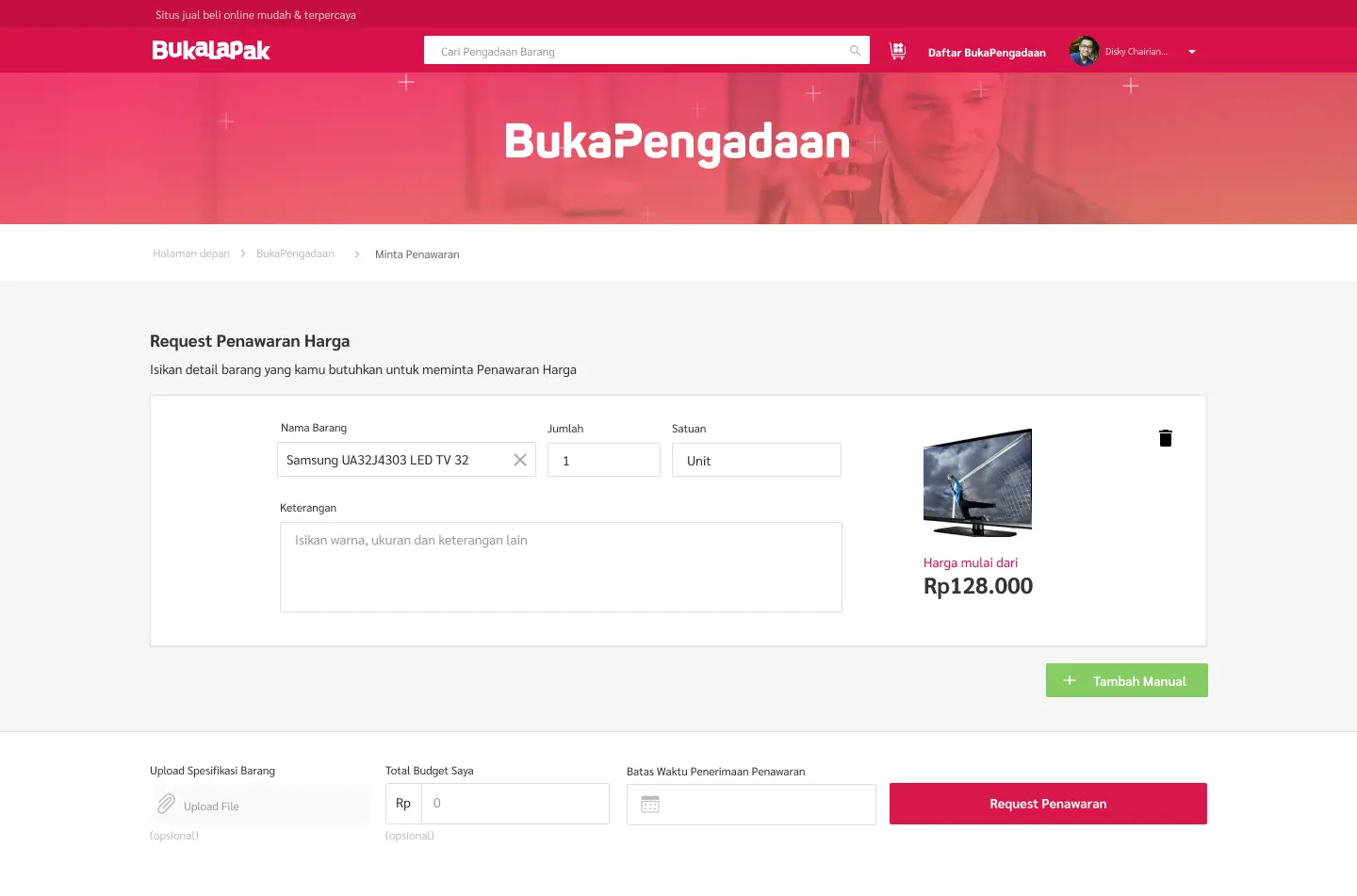 Increased Register and fixed trust issue on users - BukaPengadaan by Bukalapak